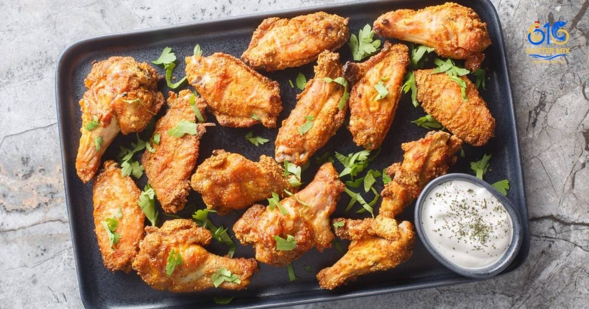 Crispy fried chicken wings, Grand Rapids